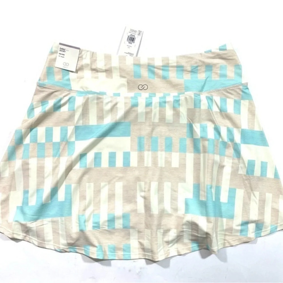 New Calia 16” Eagle Skort Bamboo Blocks Taffy Blue Size XXL - Picture 4 of 9